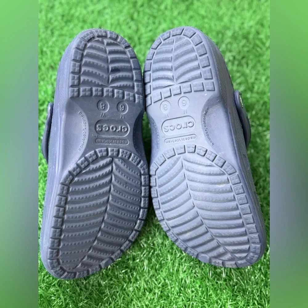 CROCS Blue Water‎ Shoes with Ventilation and Heel Strap Size M-6 W-8